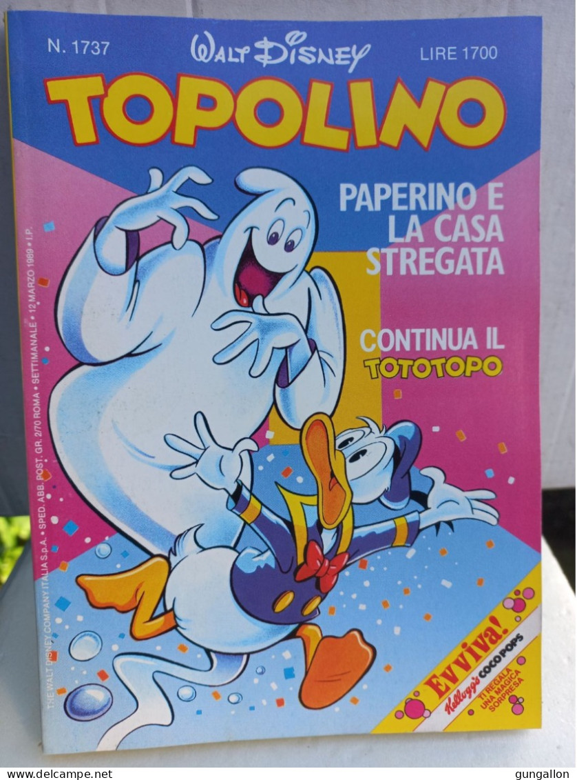 Topolino (Mondadori 1989) N. 1737 - Disney