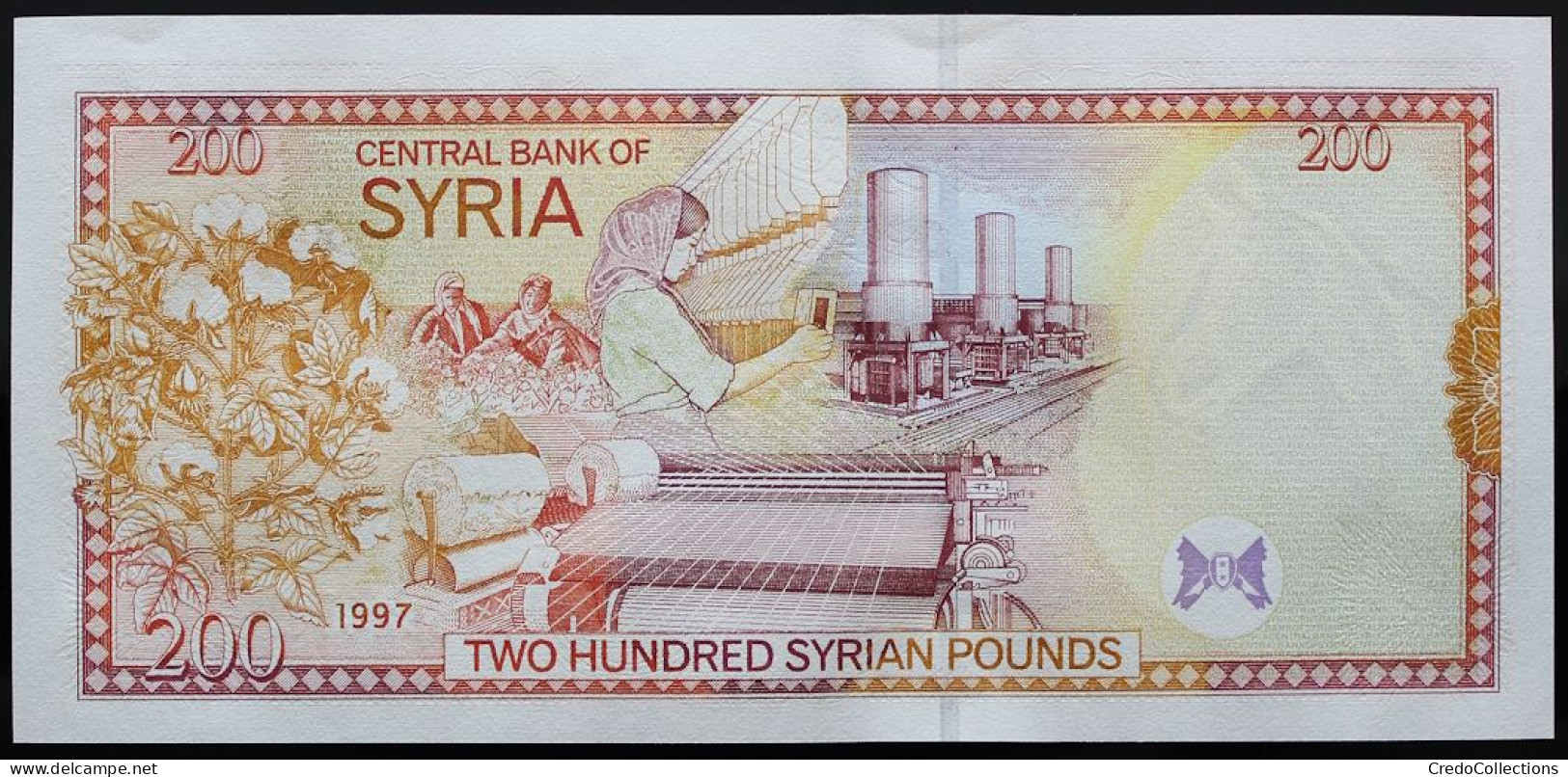 Syrie - 200 Pounds - 1997 - PICK 109a - NEUF - Siria