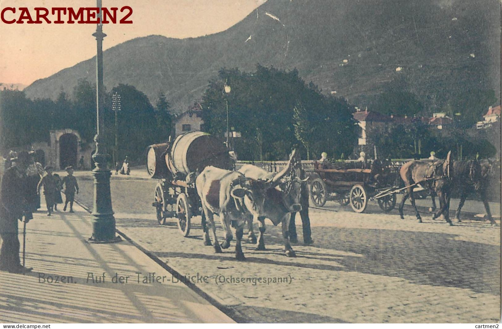 BOLZANO BOZEN AUF DER TALFER-BRÜCKE ITALIA - Bolzano (Bozen)