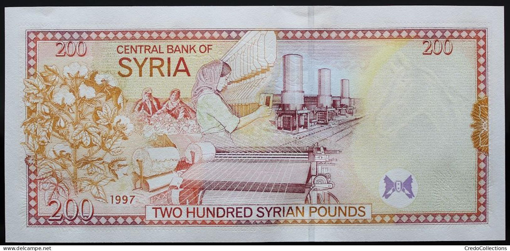 Syrie - 200 Pounds - 1997 - PICK 109a - NEUF - Syrie