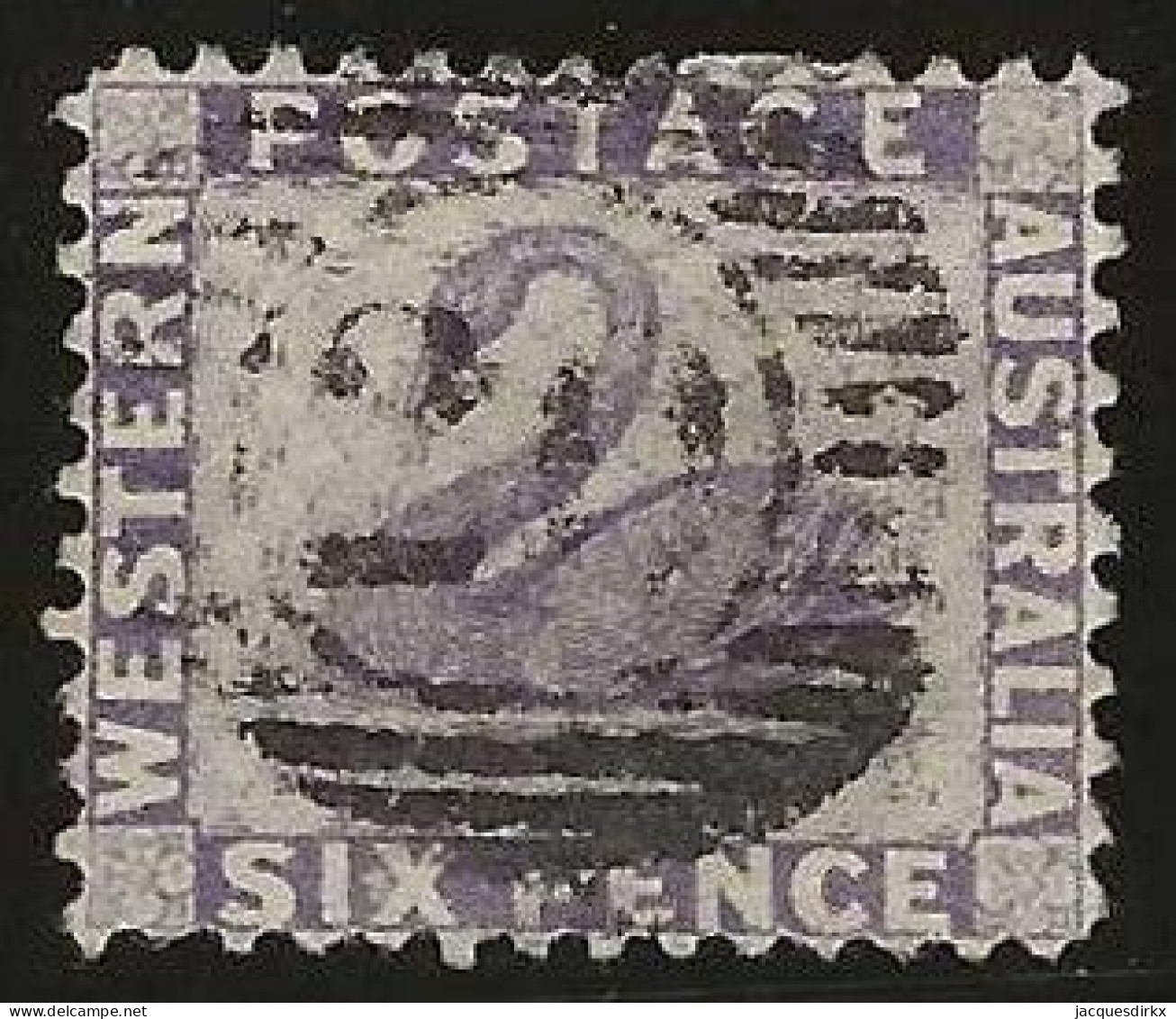 Western Australia     .   SG    .   85  (2 Scans)           .   O      .     Cancelled - Used Stamps