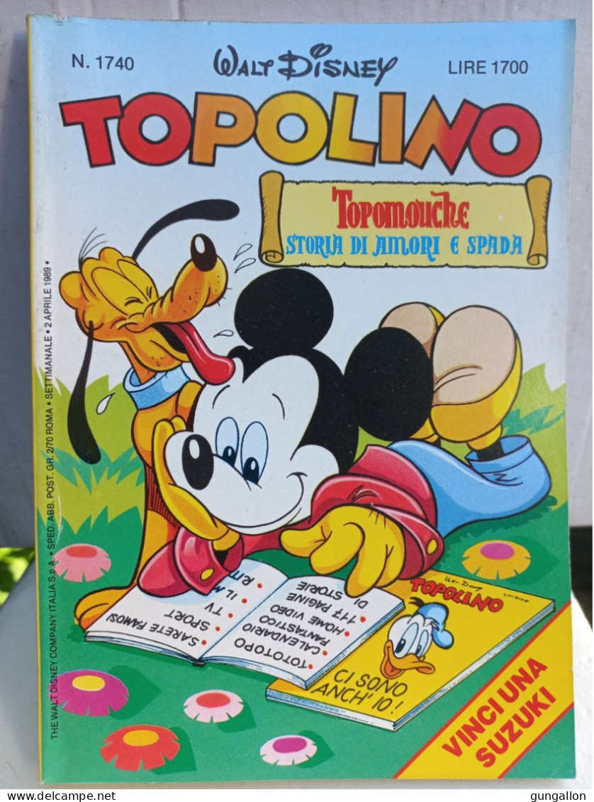 Topolino (Mondadori 1989) N. 1740 - Disney