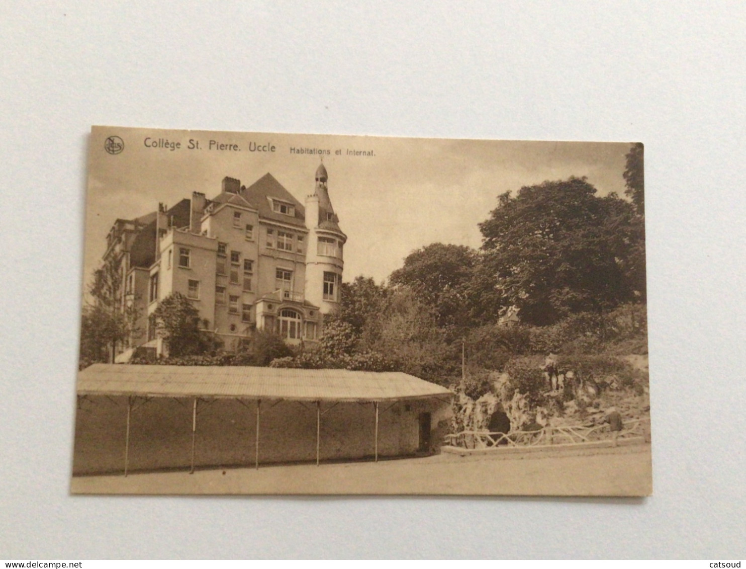 Carte Postale Ancienne (1928) Uccle Collège St. Pierre Habitations Et Internat - Ukkel - Uccle