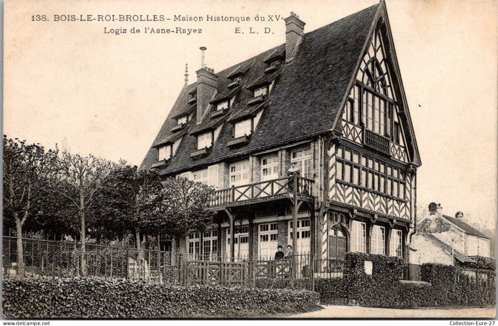 (17/05/24) 77-CPA BOIS LE ROI - BROLLES - Bois Le Roi