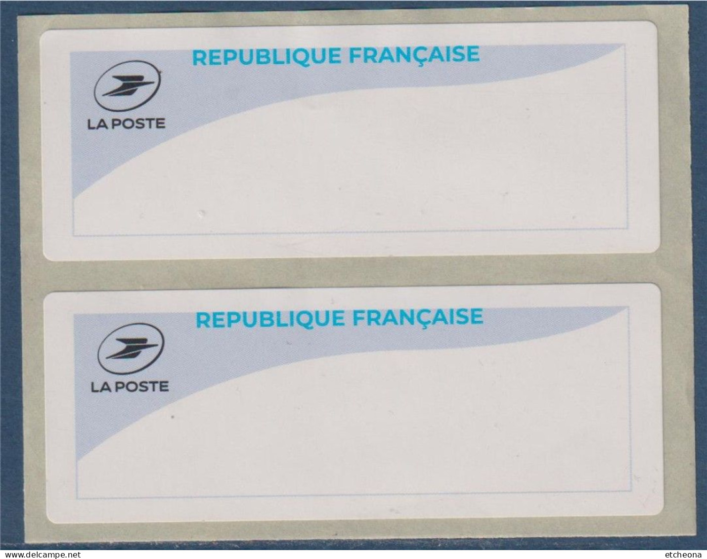 2 Etiquette Pour Lisa Neuves La Poste, République Française - 1981-84 LS & LSA Prototypes