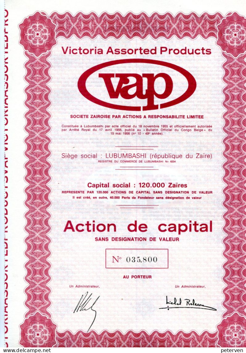 VAP -Victoria Assorted Products - Afrique