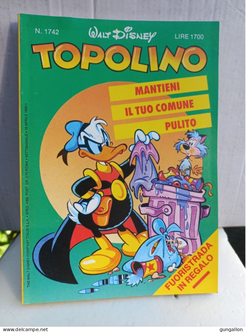 Topolino (Mondadori 1989) N. 1742 - Disney