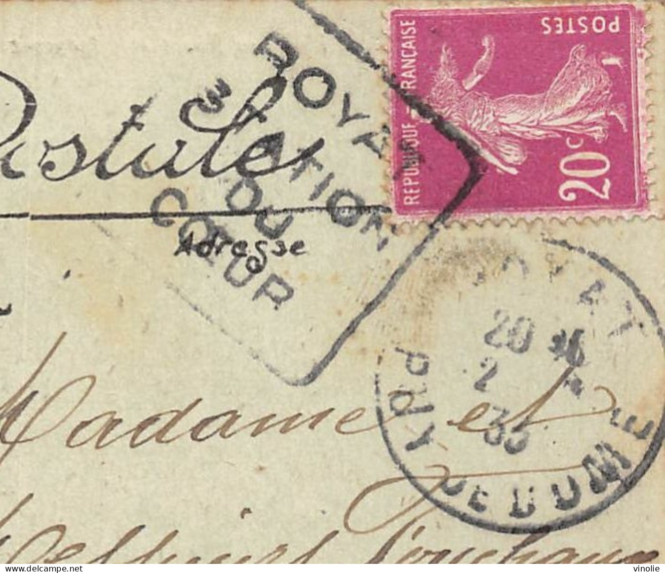 P-24-Mi-Is-2058 : OBLITERATION DAGUIN. ROYAT. PUY-DE-DOME. 1933 - Mechanical Postmarks (Other)