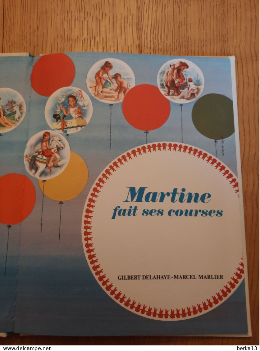 Martine Fait Ses Courses DELAHAYE Et MARLIER 1969 - Casterman