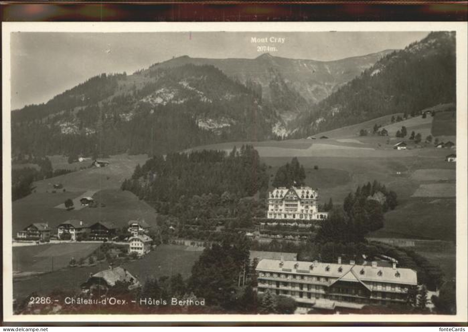 11305171 Chateau-d Oex Hotels Berthod Mont Cray Waadtlaender Alpen Chateau-d Oex - Sonstige & Ohne Zuordnung