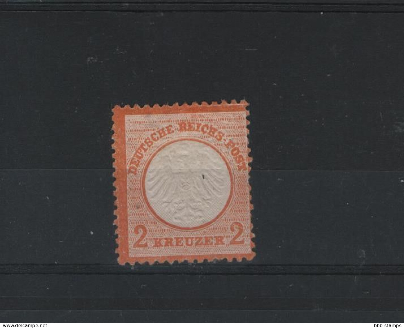 Deutsches Reich  Michel Kat.Nr. Falz/* 8 Zahnfehler - Unused Stamps