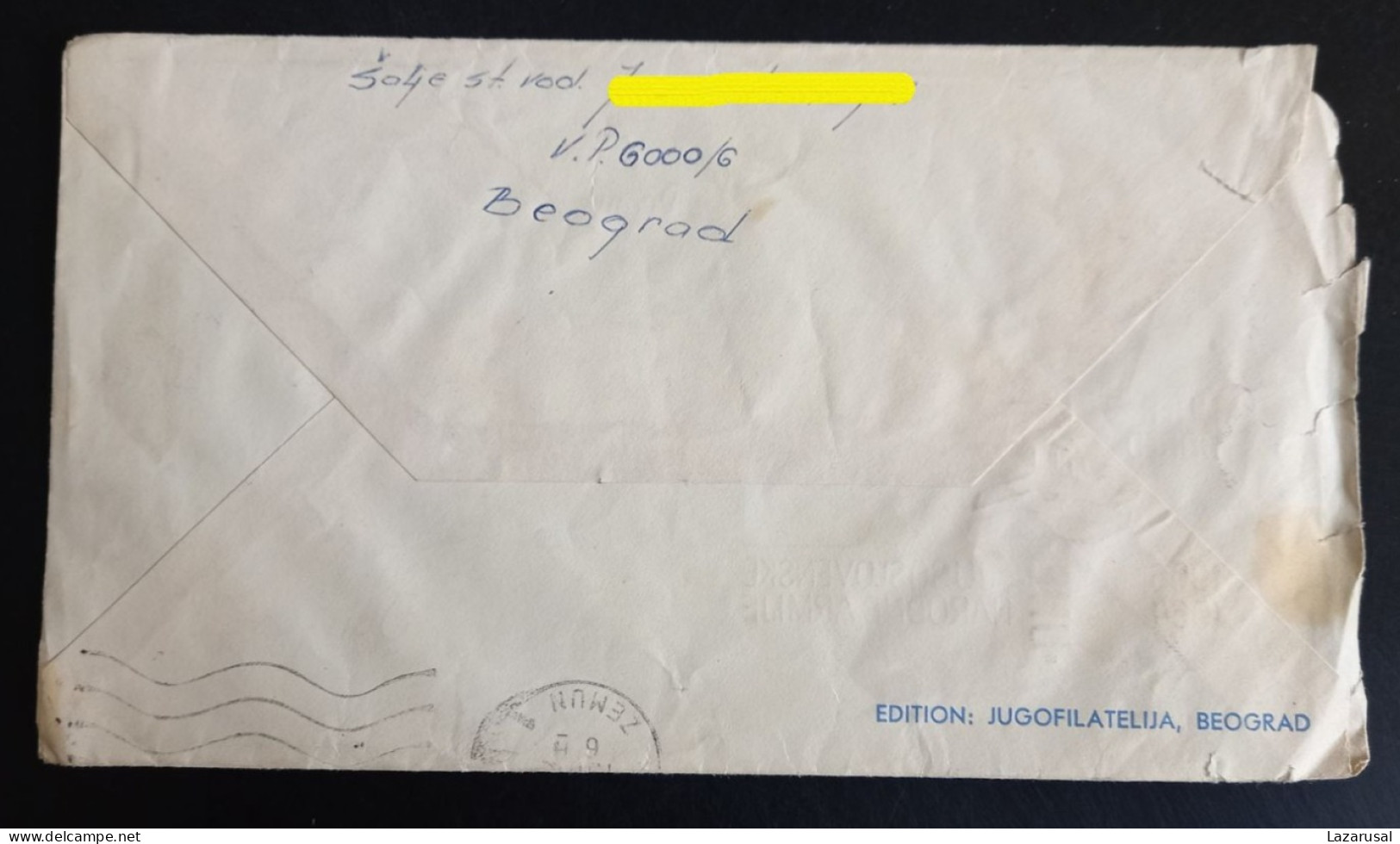 #P1  MILITARY POST -  Yugoslavia UN UNEF Troops In Egypt Brief Mit Sonderstempel / Letter With Special Postmark - Militaria