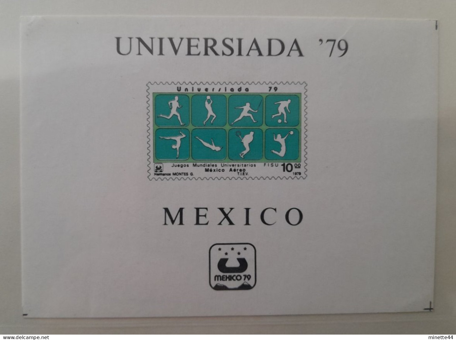 MEXIQUE MEXICO 1979  MNH**  FOOTBALL FUSSBALL SOCCER CALCIO VOETBAL FUTBOL FUTEBOL FOOT FOTBAL - Nuovi