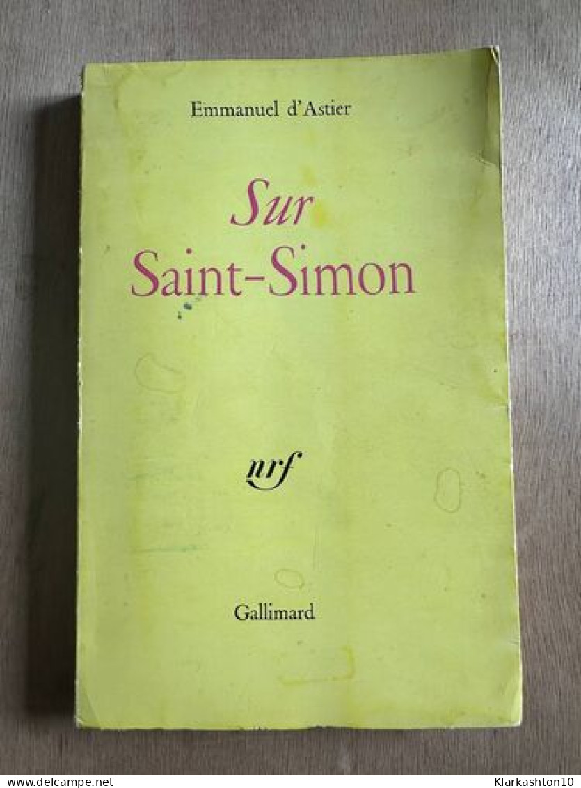 Sur Saint-simon - Other & Unclassified