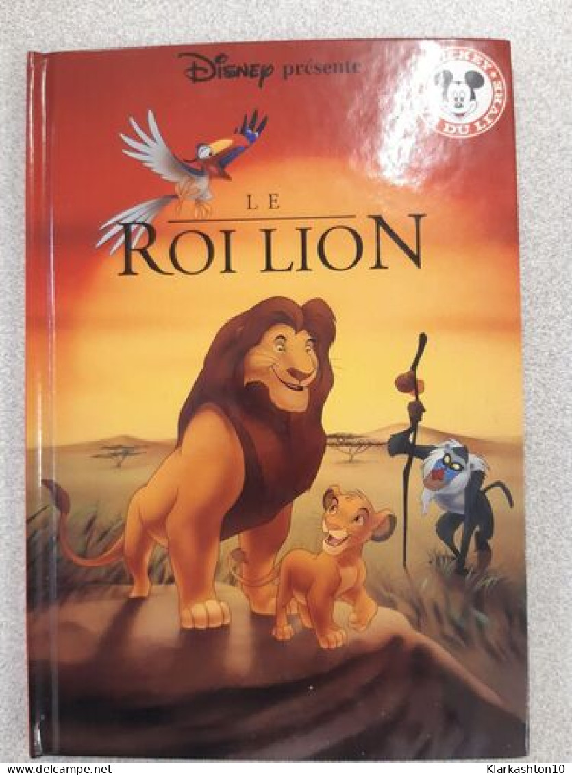 Le Roi Lion - Andere & Zonder Classificatie