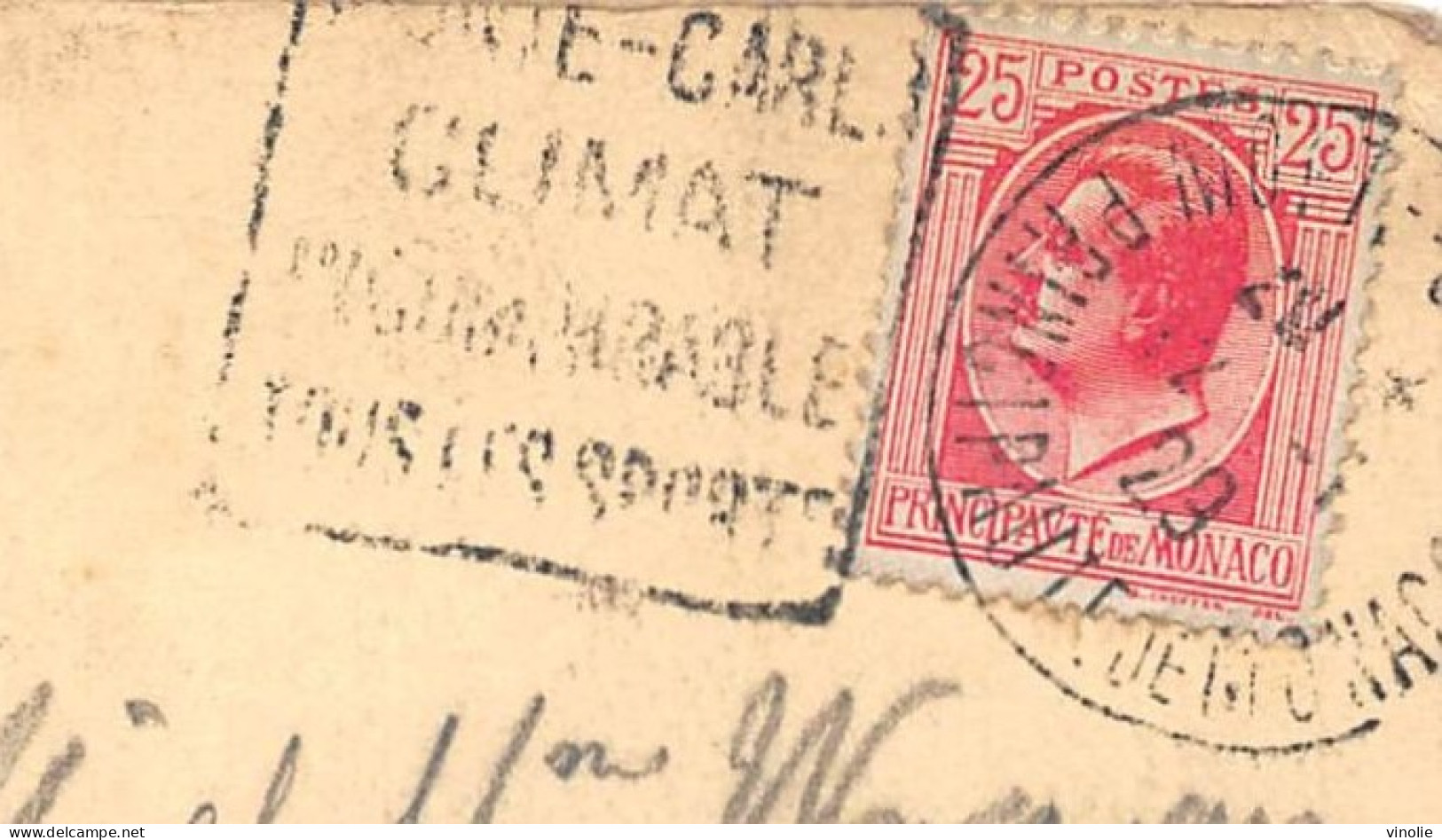 P-24-Mi-Is-2061 : OBLITERATION DAGUIN. MONTE-CARLO. 1929 - Postmarks