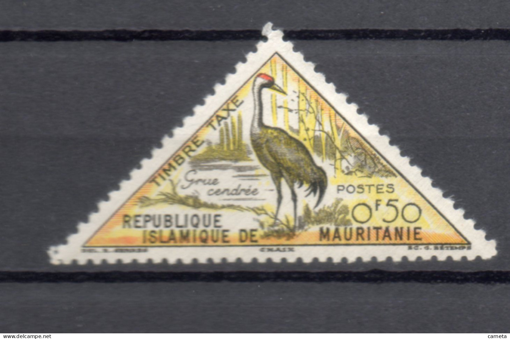 MAURITANIE  TAXE  N° 35   NEUF SANS CHARNIERE   COTE 0.20€    OISEAUX ANIMAUX FAUNE - Mauretanien (1960-...)
