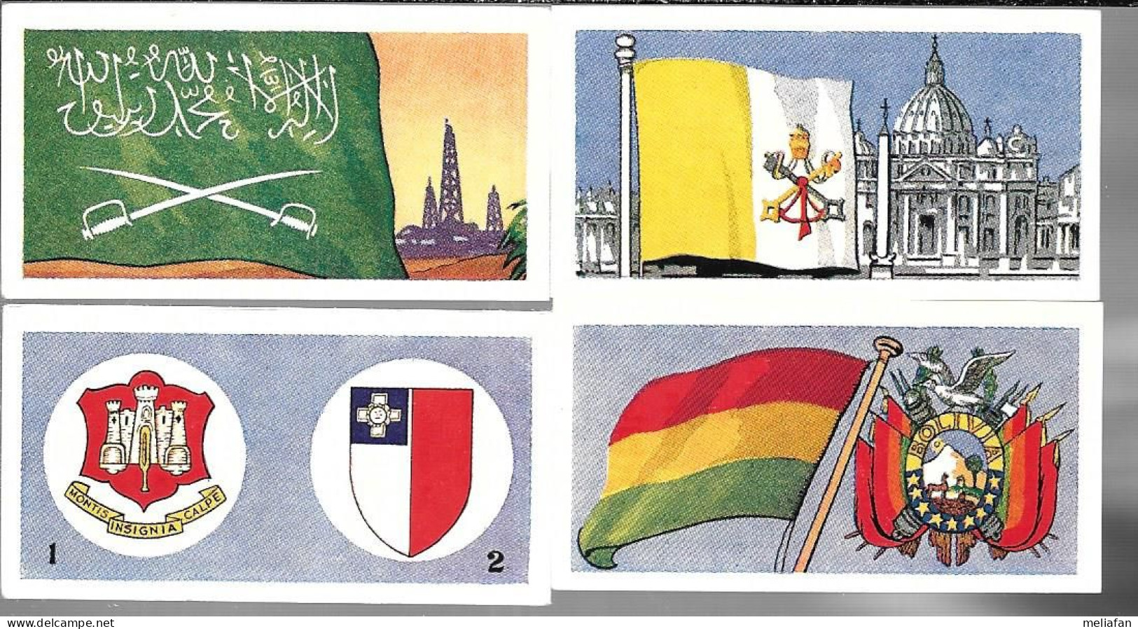 BA97 - SERIE COMPLETE 25 CARTES GOODIES - FLAGS AND EMBLEMS - DRAPEAUX ET EMBLEMES - Autres & Non Classés