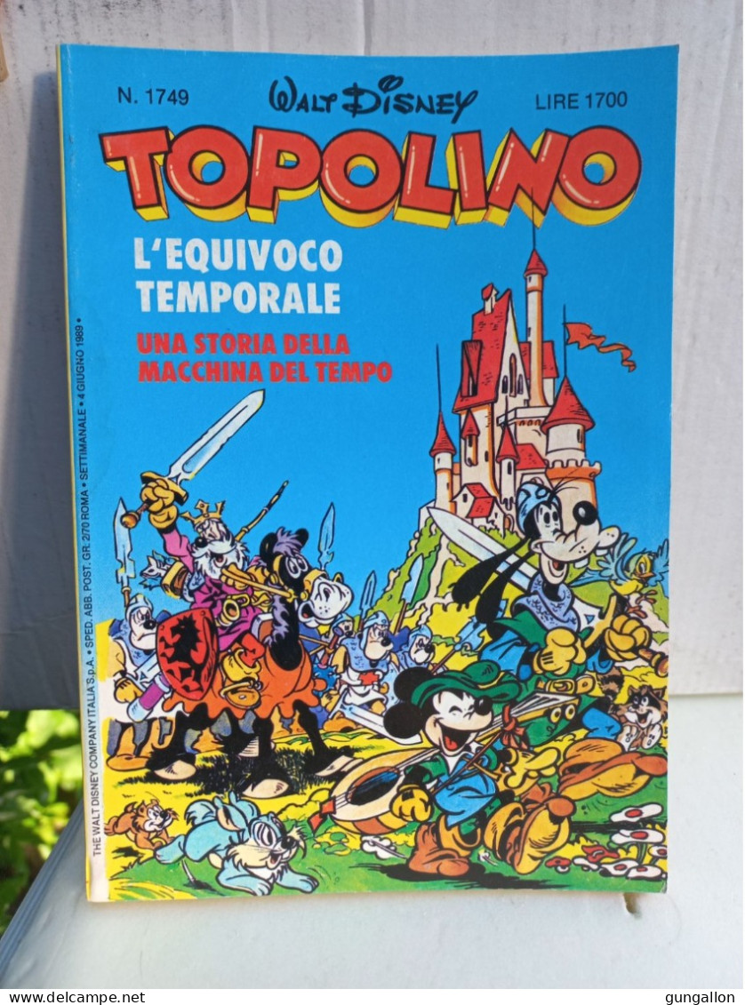 Topolino (Mondadori 1989) N. 1749 - Disney