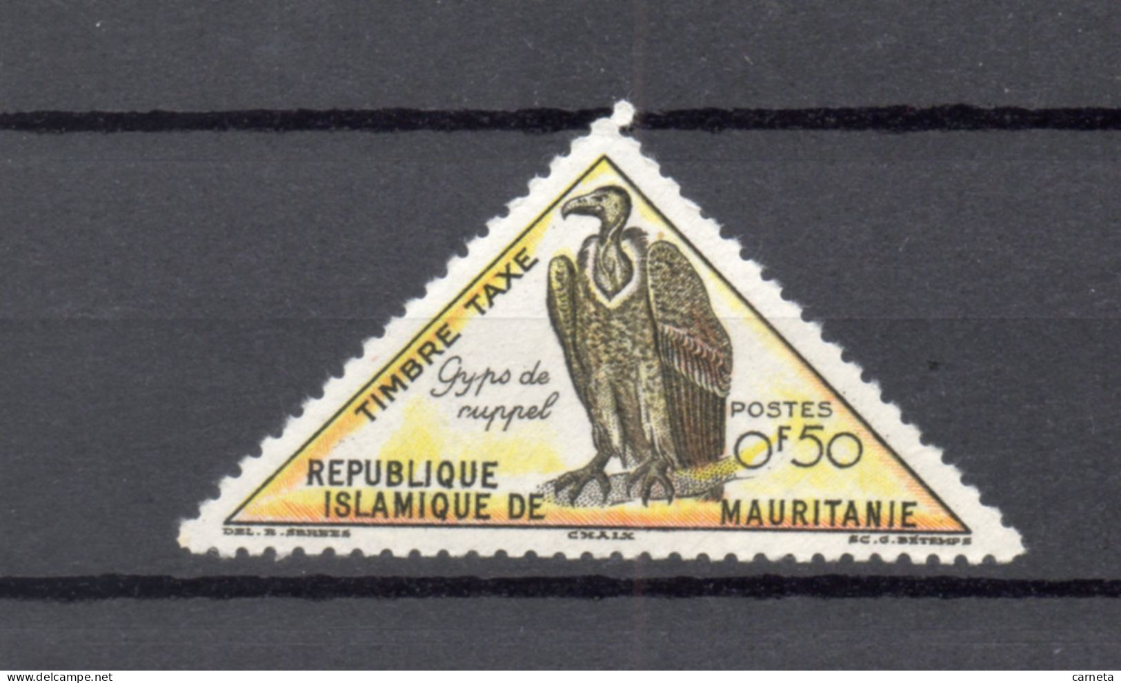 MAURITANIE  TAXE  N° 34   NEUF SANS CHARNIERE   COTE 0.20€    OISEAUX ANIMAUX FAUNE - Mauretanien (1960-...)