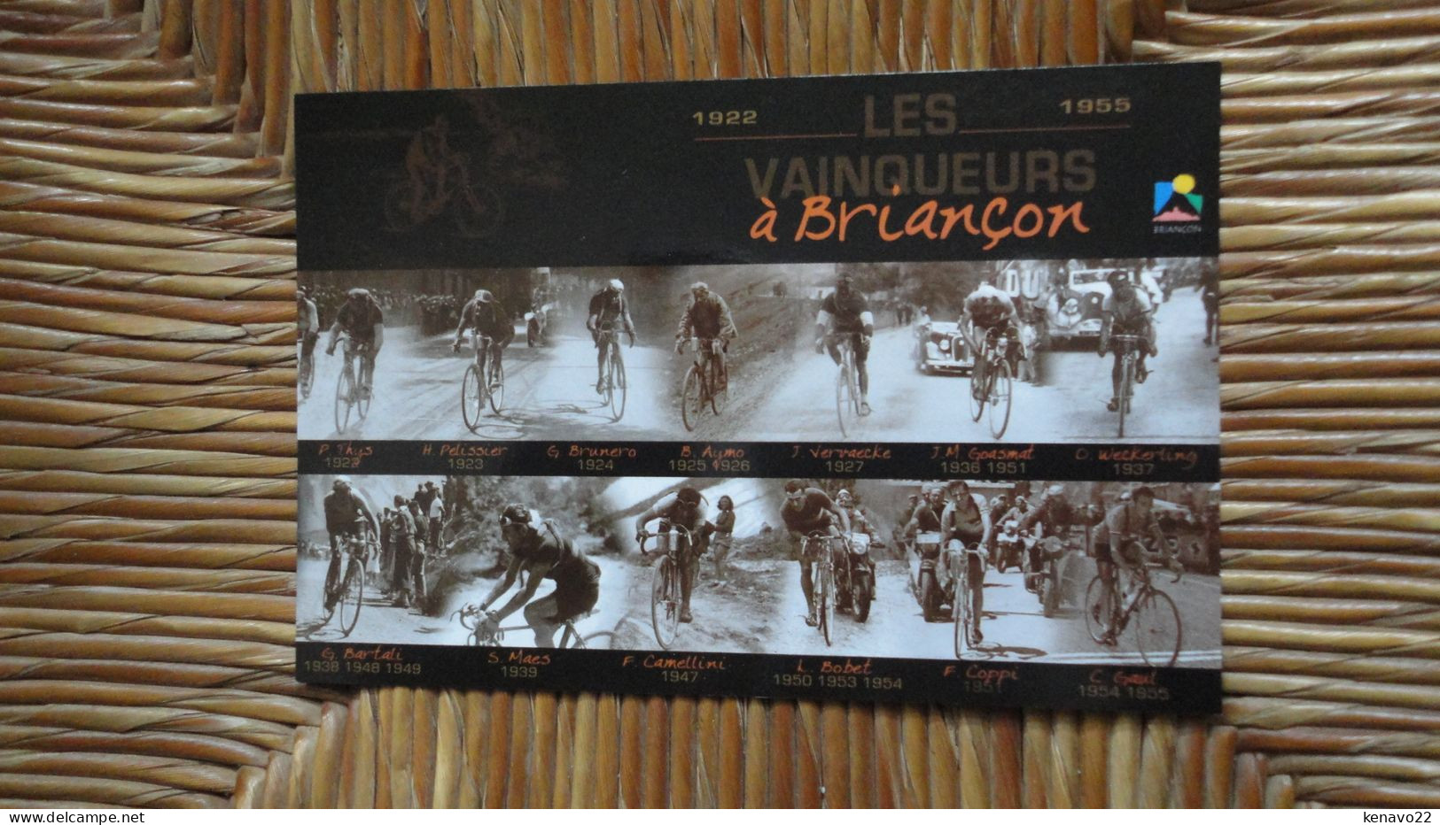 Cyclisme , Les Vainqueurs à Briançon De 1922 à 1955 - Cyclisme