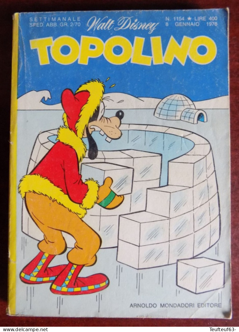 CC8/ Topolino N° 1154 - Disney