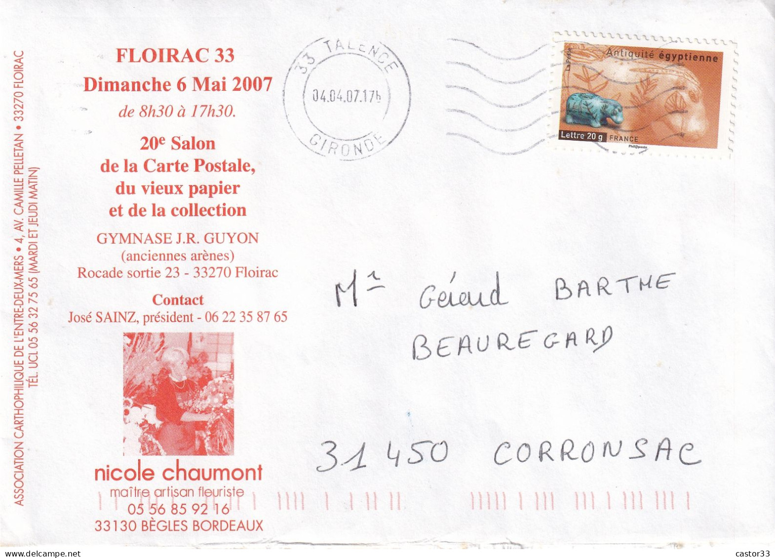 20è Salon De La Carte Postale Du Vieux Papier Et De La Collection, Floirac - Altri & Non Classificati