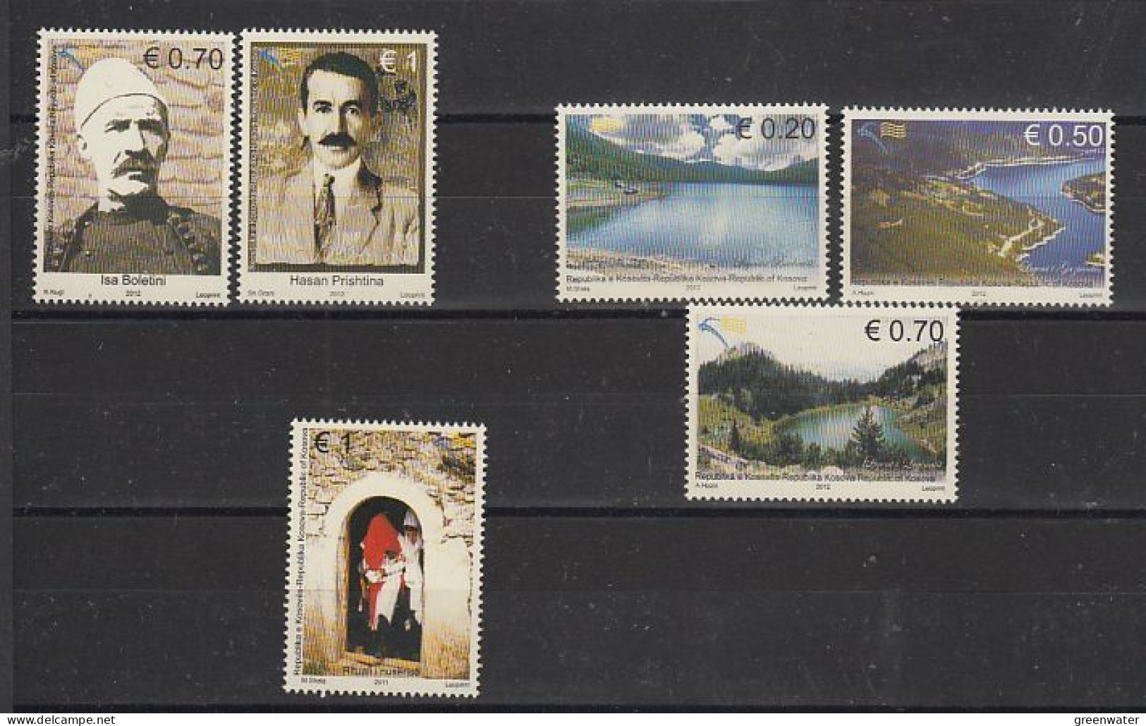 Kosovo 2011 / 2012 6v ** Mnh (59860) (59860) - Kosovo