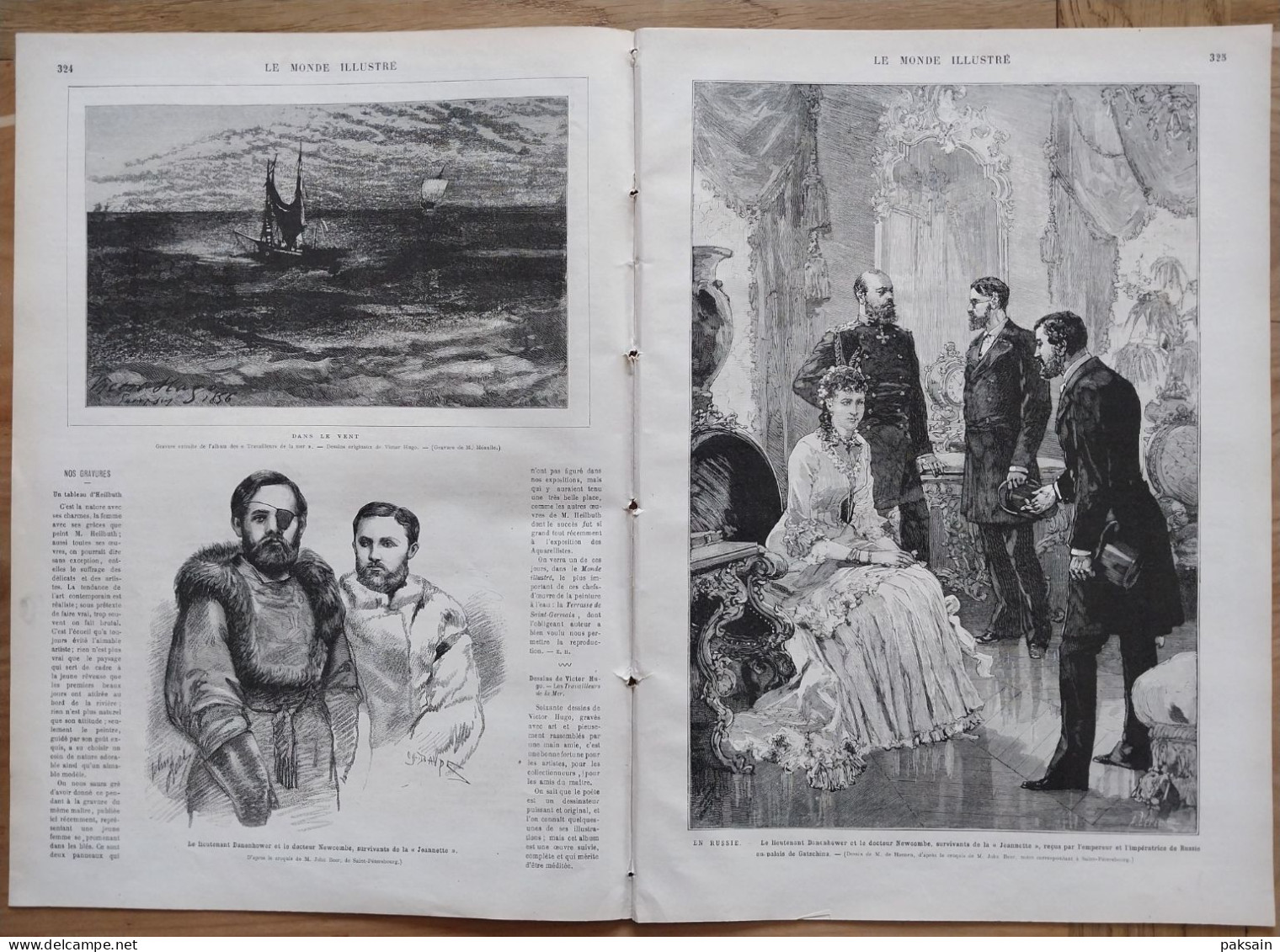 Le Monde Illustré 1882 Escrime à Paris - Russie / Cavalcade à Berne Suisse / Irrigation Egypte - Revues Anciennes - Avant 1900