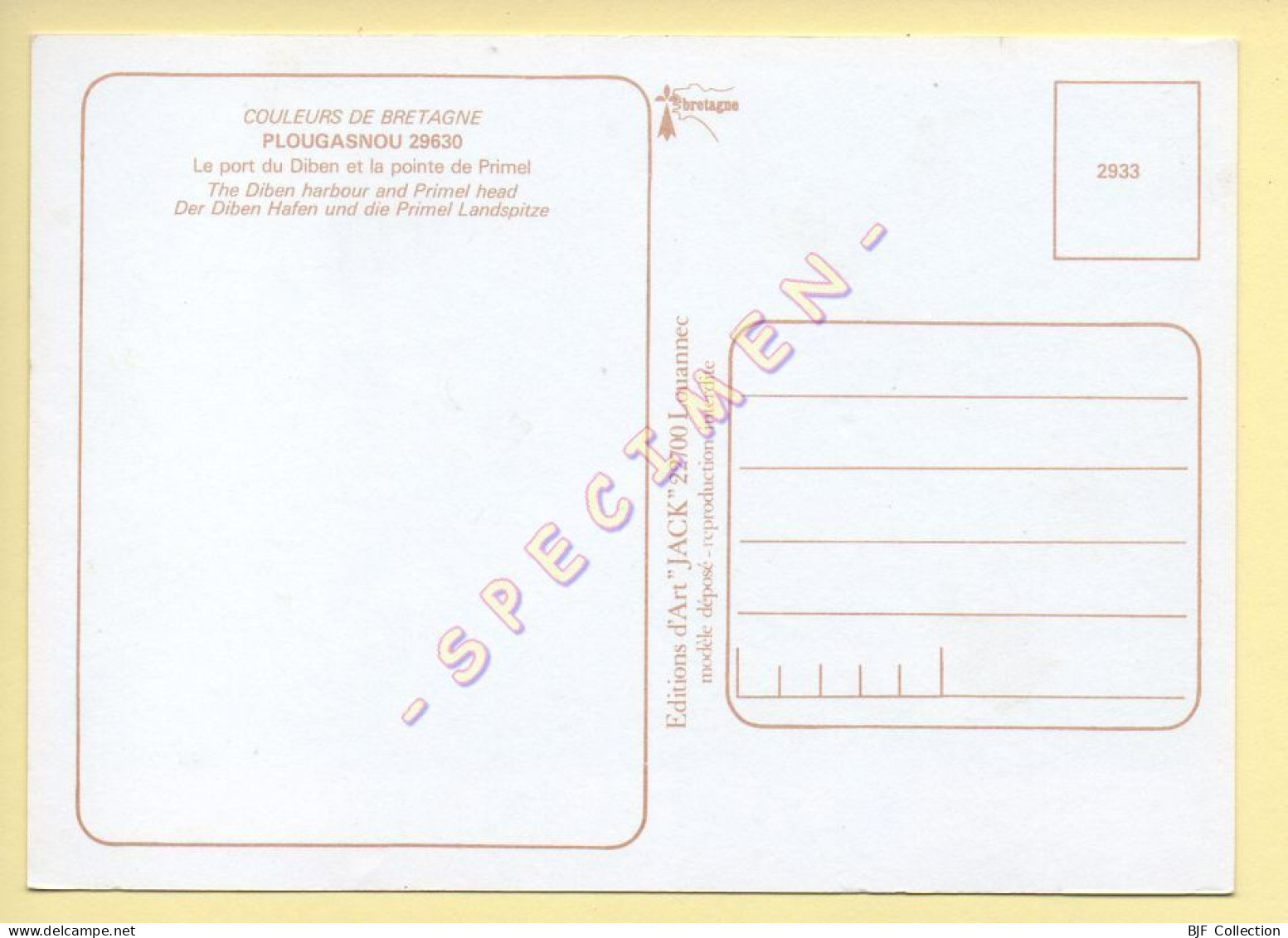 29. PLOUGASNOU – Le Port Du Diben Et La Pointe De Primel (voir Scan Recto/verso) - Plougasnou