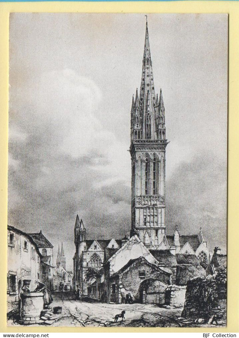 29. SAINT-POL-DE-LEON – Le Kreisker (d'après Lithographie De Benoist) (voir Scan Recto/verso) - Saint-Pol-de-Léon