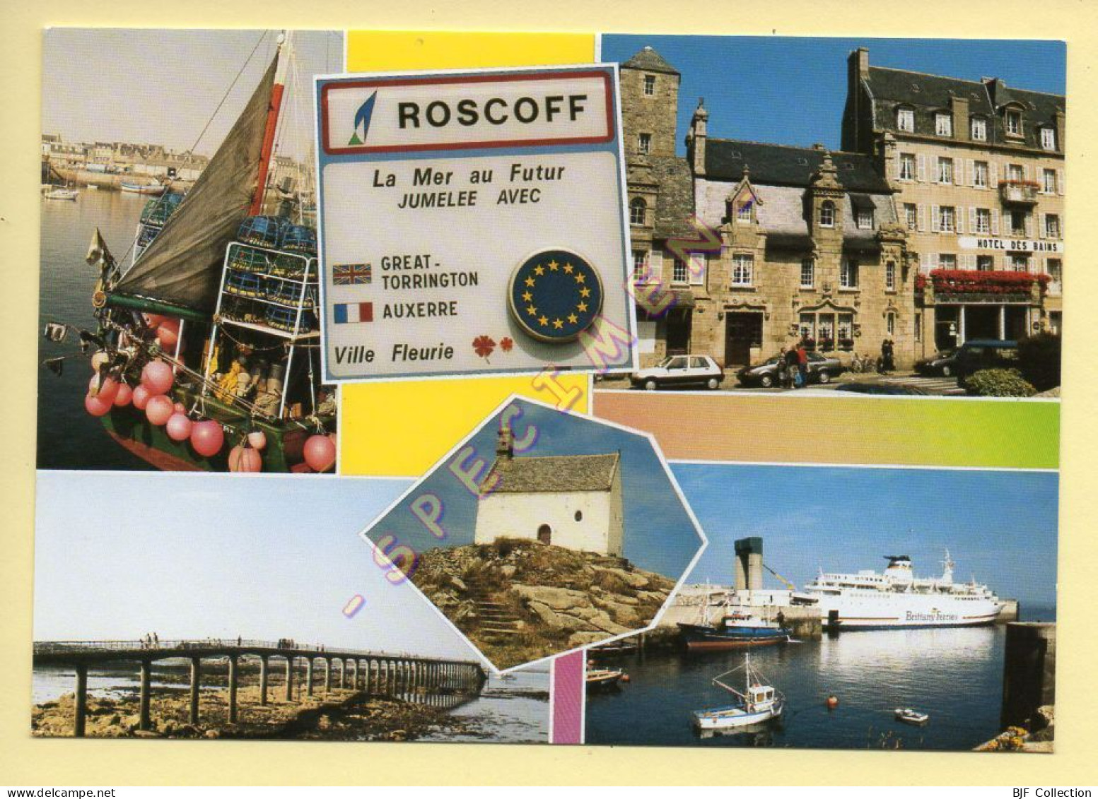 29. ROSCOFF – Vues Diverses Et La Chapelle Ste-Barbe (animée) (voir Scan Recto/verso) - Roscoff