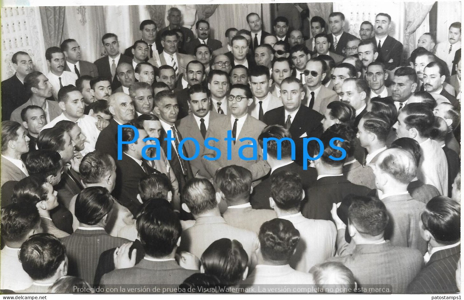 229155 ARGENTINA TUCUMAN GOBERNADOR FERNANDO RIERA 1951 1º ANIVERSARIO ELECCIONES FISCALES 18.5 X 11.5 PHOTO NO POSTCARD - Argentina