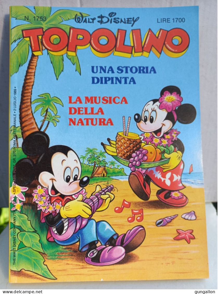 Topolino (Mondadori 1989) N. 1753 - Disney