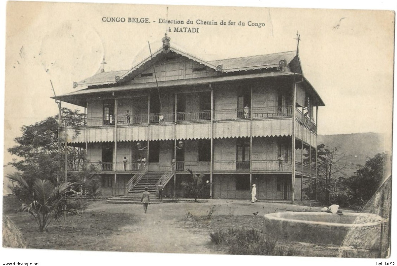 !!! CONGO, CPA DE 1912, DÉPART DE BOMA POUR FOREST LEZ BRUXELLES (BELGIQUE) - Covers & Documents