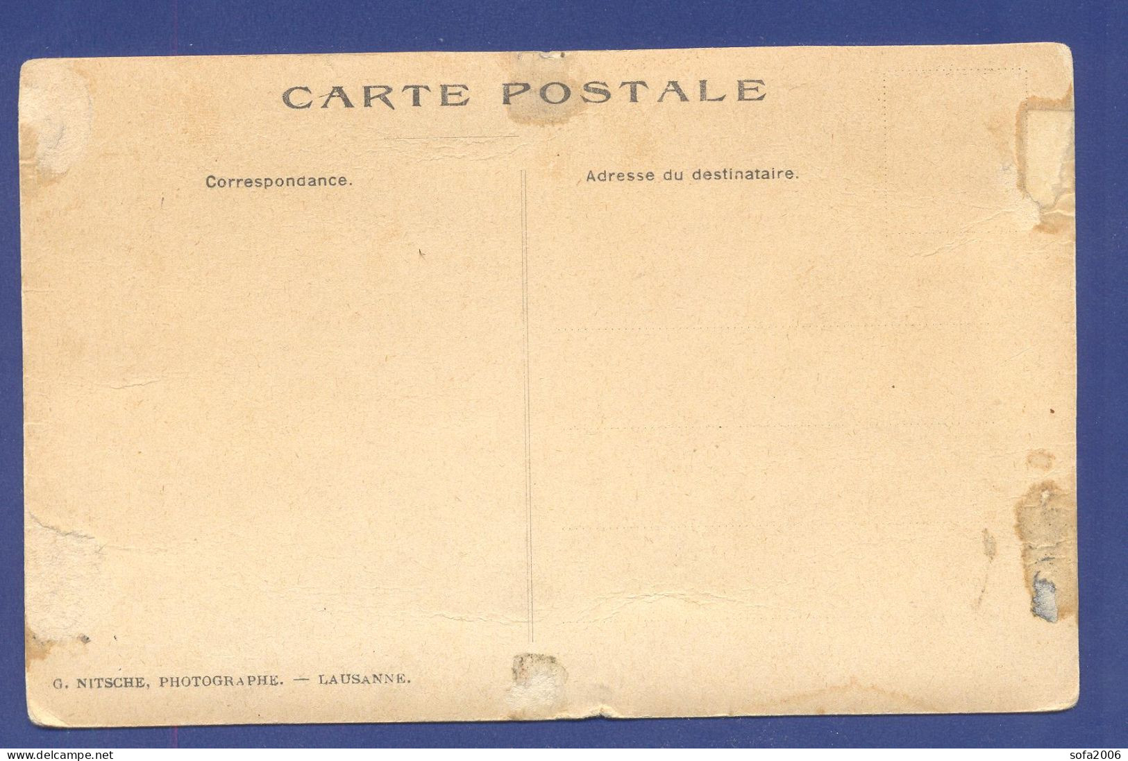 Carte Postale.Lausanne. - Photographie