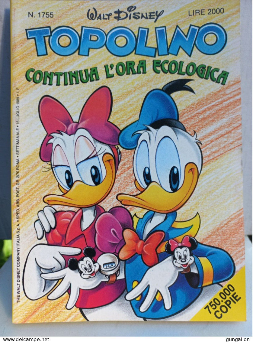 Topolino (Mondadori 1989) N. 1755 - Disney