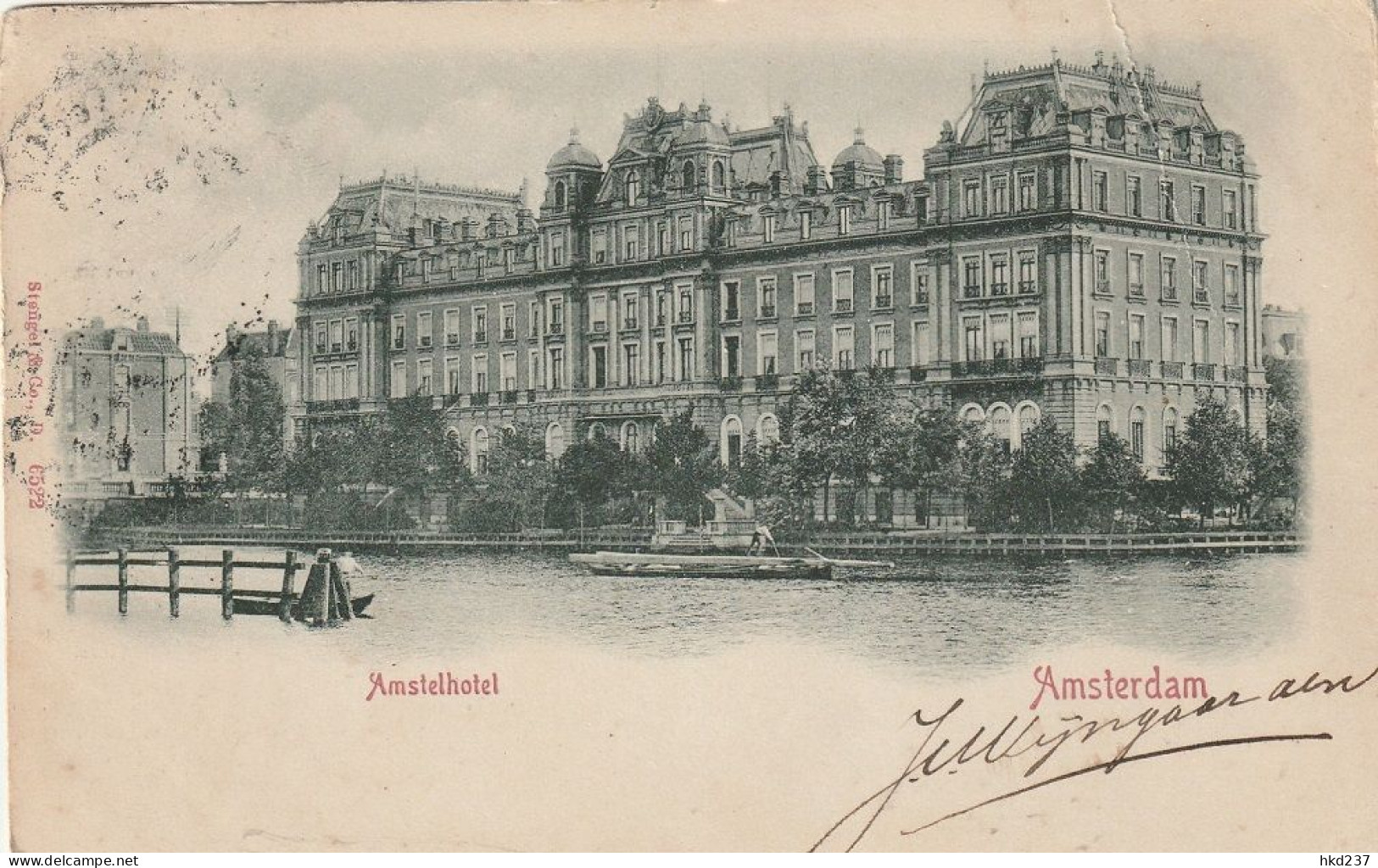Amsterdam Amstelhotel Scheepvaart # 1905     4262 - Amsterdam