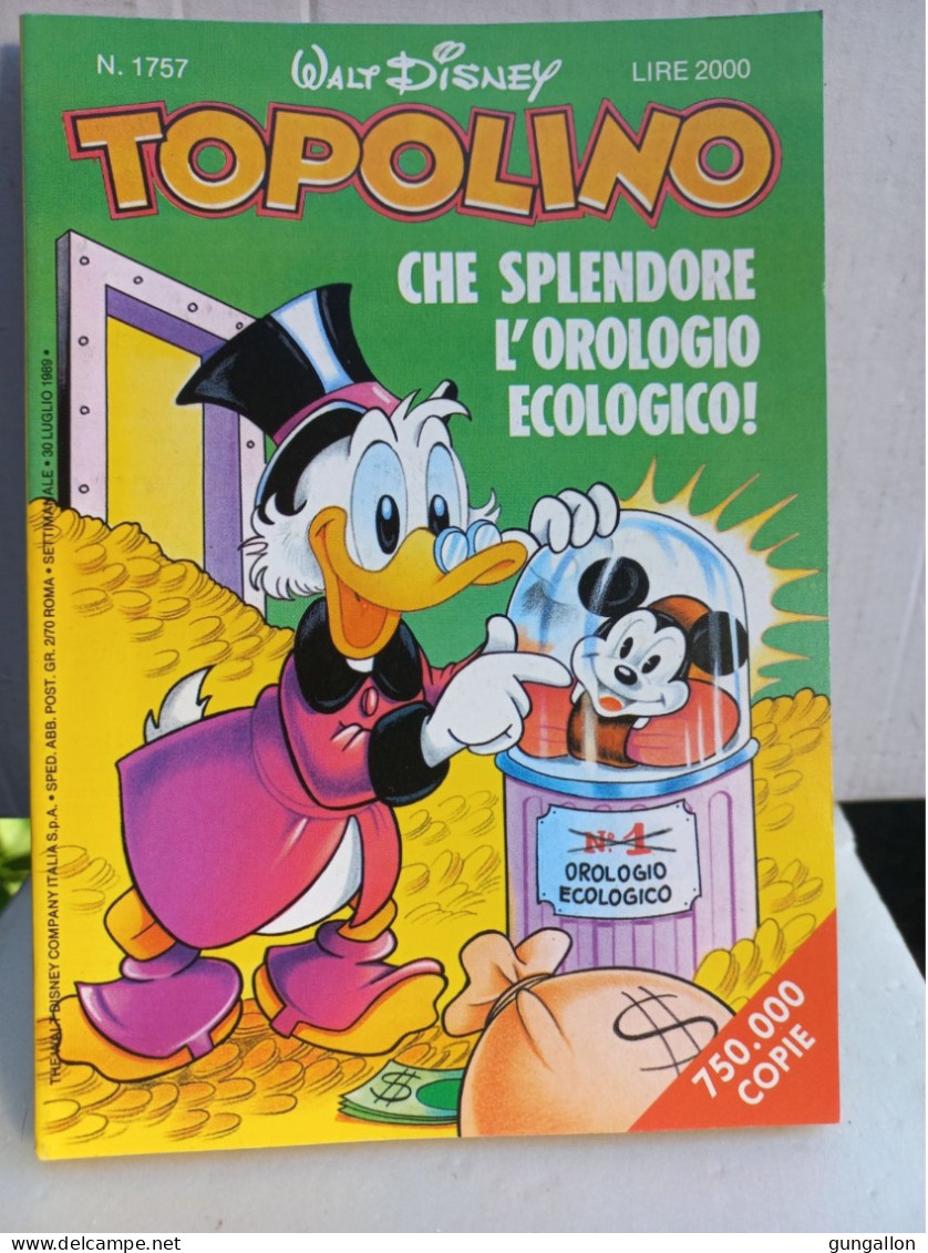 Topolino (Mondadori 1989) N. 1757 - Disney