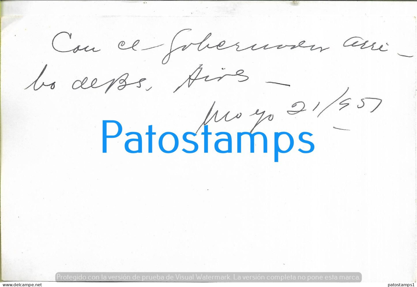 229159 ARGENTINA TUCUMAN GOBERNADOR FERNANDO RIERA 1951 18.5 X 11.5 PHOTO NO POSTCARD - Argentine