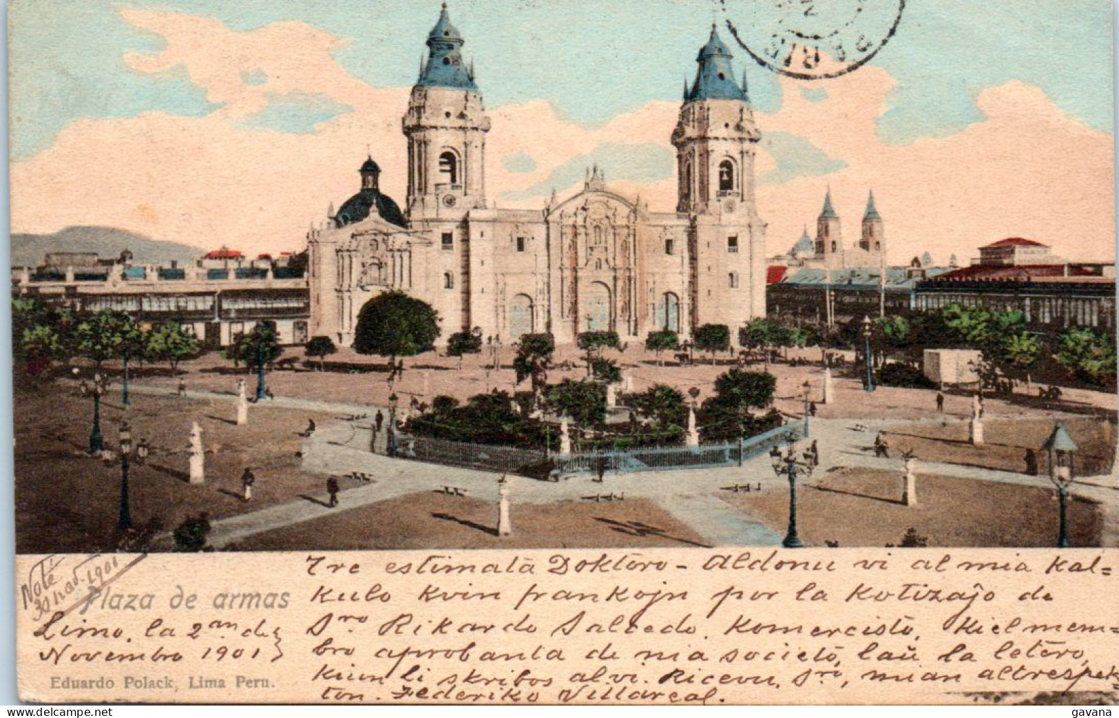 LIMA - Plaza De Armas - Pérou