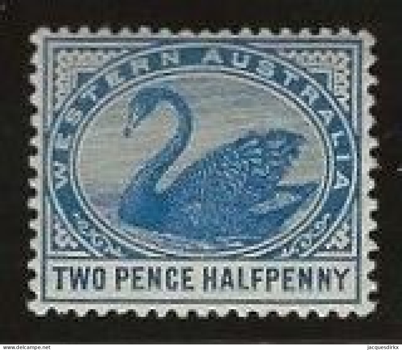 Western Australia     .   SG    .    97a         .   *       .     Mint-hinged - Mint Stamps