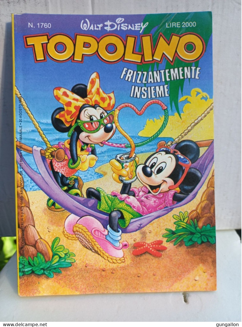Topolino (Mondadori 1989) N. 1760 - Disney