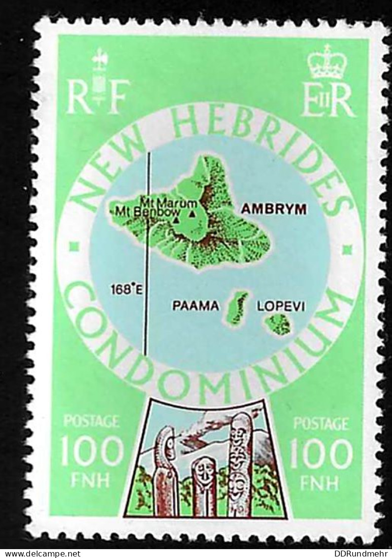 1977 Map Michel NH 496 Stamp Number NH-FR 268 Yvert Et Tellier NH 505 Stanley Gibbons NH-FR 266 Xx MNH - Postage Due