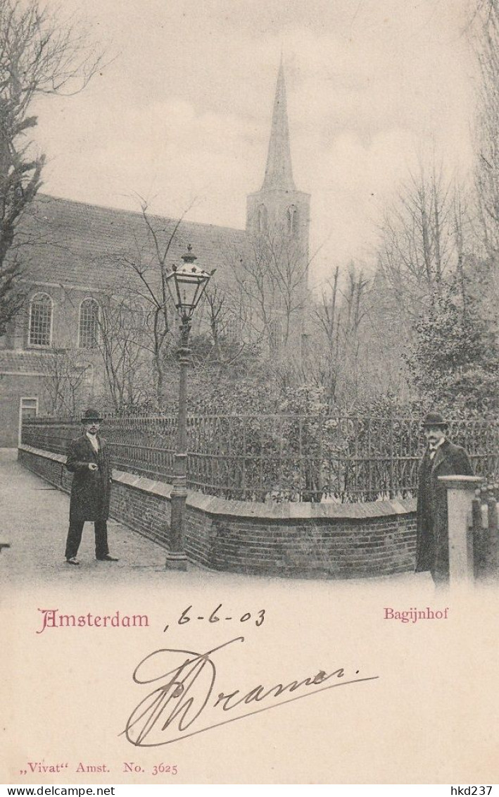 Amsterdam Bagijnhof Engelse Kerk Vivat # 1903     4426 - Amsterdam
