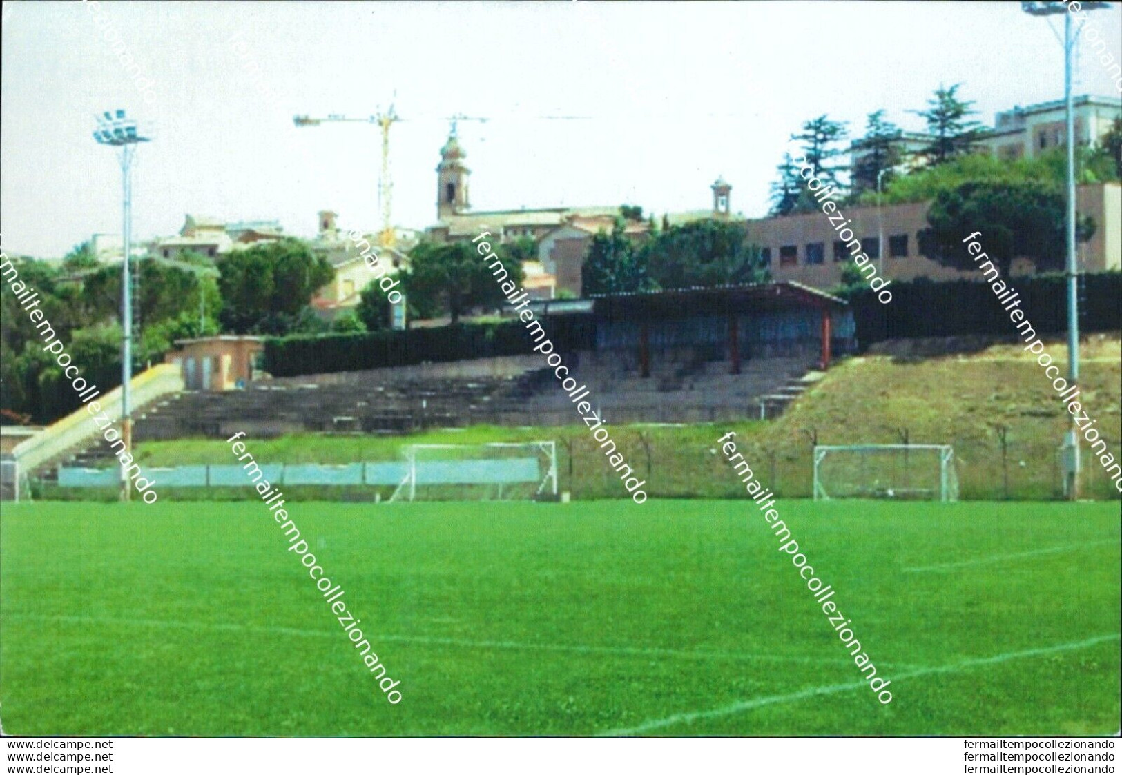 At456 Cartolina Moderna Pollenza Stadio Provincia Di Macerata - Macerata