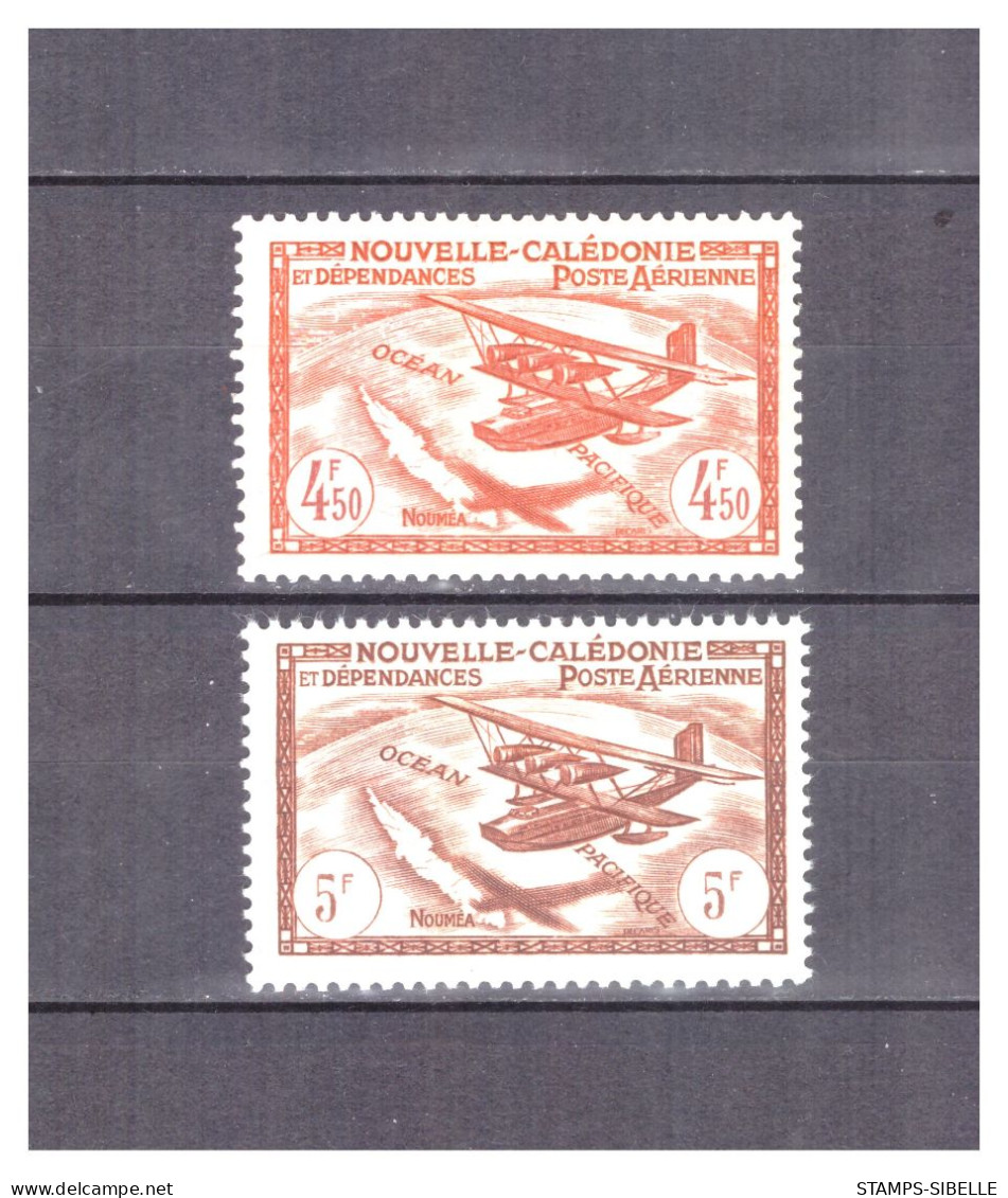 NOUVELLE  CALEDONIE .  PA  N °  40 / 41 .  2  VALEURS   .  NEUVES     * . SUPERBE . - Unused Stamps