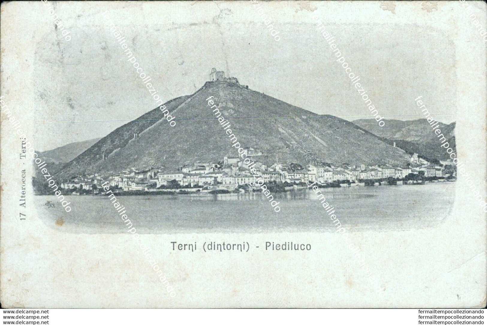 Bg490 Cartolina Terni Dintorni Piediluco - Terni