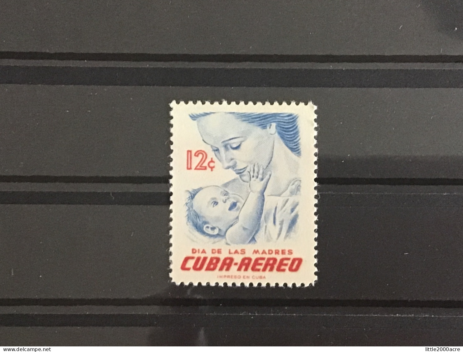 Cuba 1956 Air Mother’s Day Mint SG 769 Sc C134 - Neufs