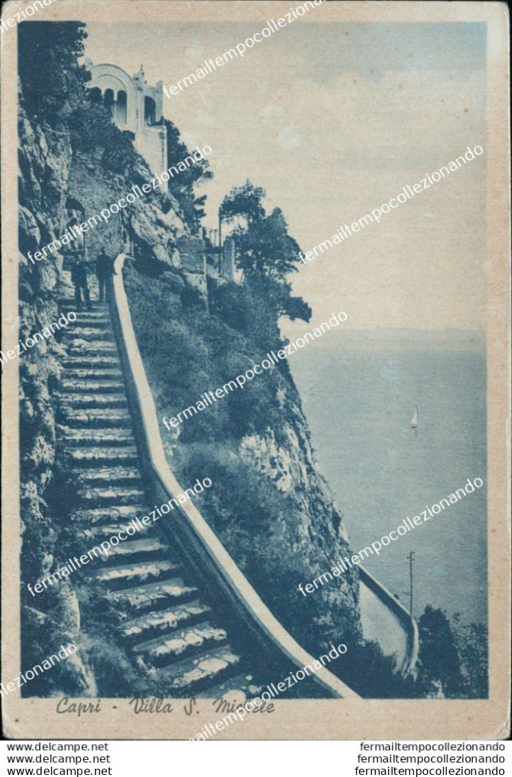 Bi377 Cartolina Capri Villa S.michele Provincia Di Napoli - Terni